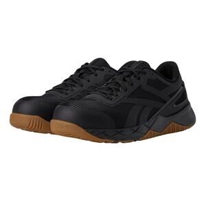 REEBOK Men's Nanoflex TR Work Safety Shoe 11 WIDE Black Comp Toe RB3317 NWB
